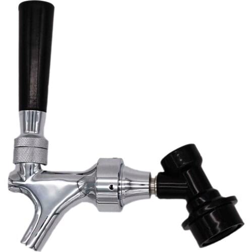 Craft Beer Tap with Liquid Ball Lock Quick Disconnect Assembly Chrome Beer Faucet Home Brewing Beer Soda Kit Free Shipping