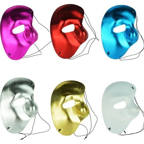 Creative Mens And Womens Pvc Composite Mask, Reality Show Masquerade Half Face Mask, Catwalk Performance Props