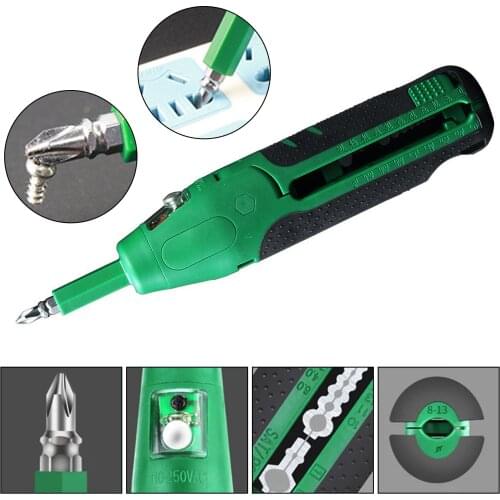 Multifunction Wire Stripping Pliers Philips Screwdriver Test Pencil Electrical Tools High Quality Tools Accessories