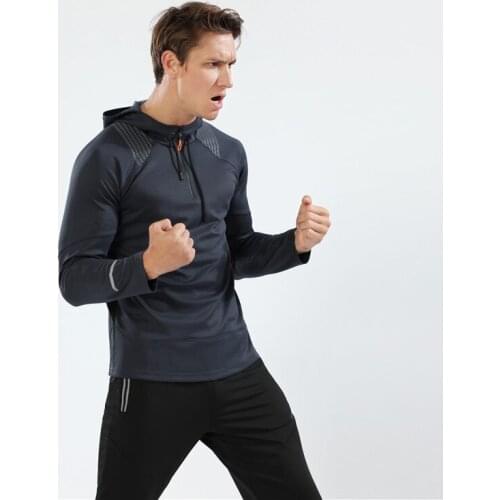 Mens Compression Sports Tights Long Sleve Running T-Shirts Quick Dry Basketball Gym Tops Outdoor Training Excise Sweat Shirts