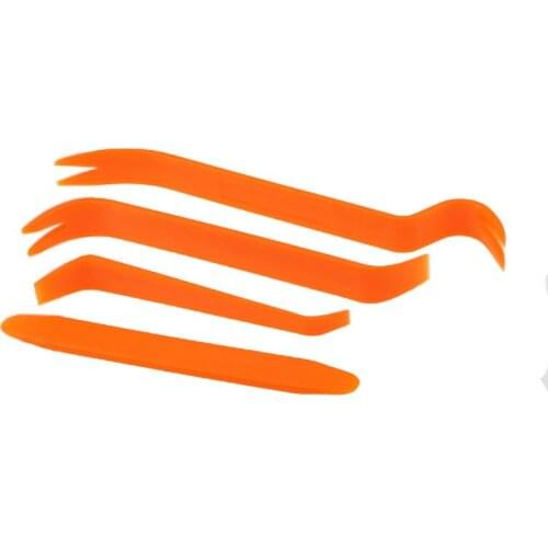 New 4pcs Auto Car Radio Panel Door Clip Trim Dash for Renault Koleos Duster for Skoda Yeti Mazda 2 3 5 6 Cx-5 Cx-7 Cx-9