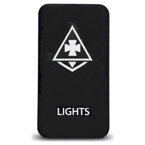 OEM Replacement LED Light Push Switch For Toyota Land Cruiser Hilux Prado FJ 12V