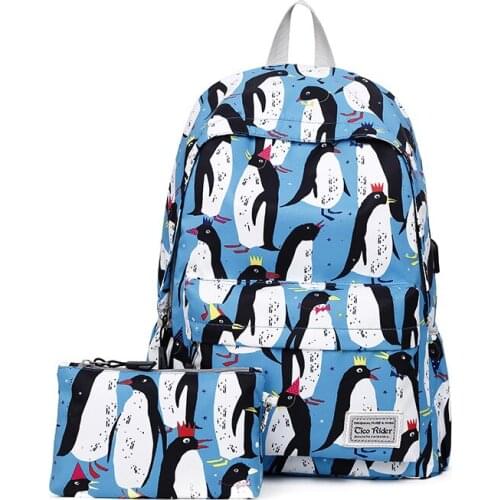 Knapsack Book Bags for Student Girls Women Backpack Usb Laptop Backpack Lady Schoolbag Female Mochila for Girls Teenages Travel