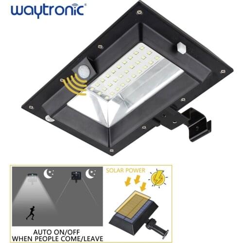 Solar Lights Outdoor Bluetooth Speakers Motion Sensor Security LED Lights , IPX5 Waterproof Solar Lamp with Voice Player Sound