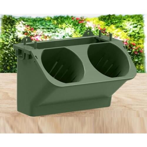 Indoor Plant Wall Flowerpot Modular Vertical Greening Basin Three-Dimensional Combination Wall Hanging Pot Without Perforation