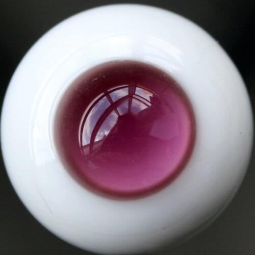 [wamami] Ew18# 16mm Glass Eyes/Red Eyes/No Pupil Eyes/Outfit For BJD Dollfie