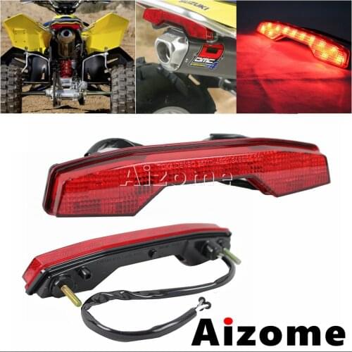 For Suzuki LT-R450 LTR 450 Quadsport LTR450 Rear LED Tail Light Brake Stop Lamp Motorcycle TailIight Assembly 35710-45G00 ATV