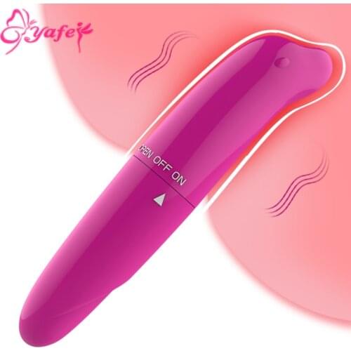 Female Dildo G Spot Bullet Vibrator Clitoris Stimulation Vibrating Silicone Powerful Mini Vibrators Adult Erotic Sex Toys