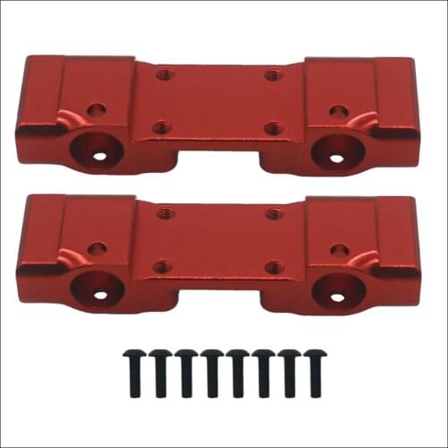2 pcs/set machined alloy front/rear bumper mount for Redcat Gen8 crawler upgraded parts