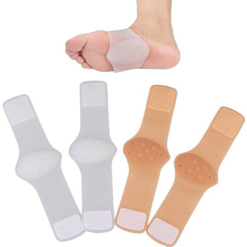 2Pcs Plantar Fasciitis Therapy Wrap Heel Foot Pain Arch Support Ankle Brace Heel Warm Protector Insole Orthotic T0016