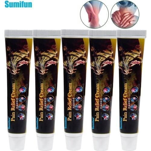 Sumifun 5pcs Tiger Blam Analgesic Cream Joint Arthritis Pain Neuralgia Acid Stasis Muscle Sprain Massage Medical Plaster D3462