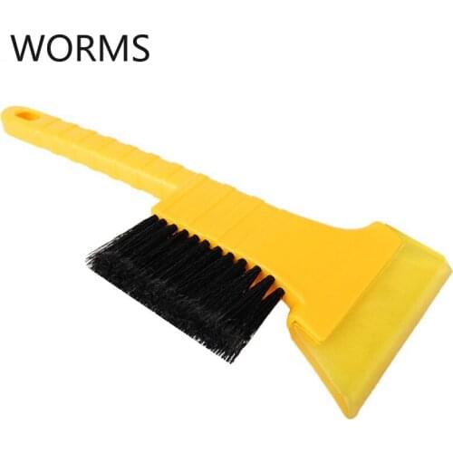 Automobile snow shovel multi function two in one snow scraper defrosting brush winter automobile supplies snow shovel