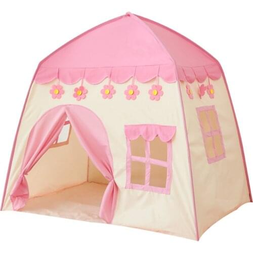 Childrens Castle Tent Playhouse Big Tent for Kids Princess Prince Beach Indoor and Outdoor Tent Game House Toys for Girls Boys