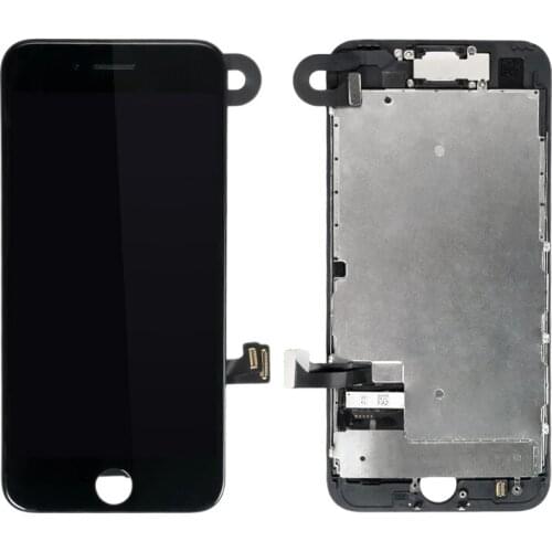 Digi-Top 5Pcs/Lot Pre-install AAA+++ LCD Display For iPhone 7 Touch Screen Digitizer Full Assembly+Front Camera Free Shipping