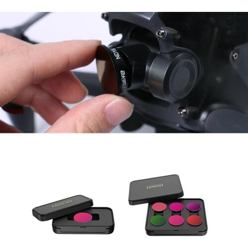 For DJI FPV Drone Camera Gimbal Lens Filter CPL ND Camera Lens Sunhood Protector for DJI FPV Combo Drone Accessories
