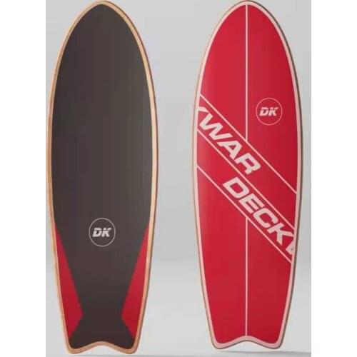 32 Inch S7 Maple Land Surfboard Skateboard 4 Wheels For Children Profession Carver Sport Different Color Pattern Highly Smooth