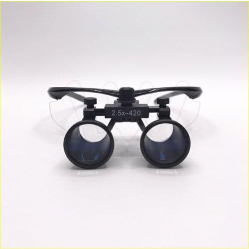 2.5X Anti-fog magnify dental magnifier medical equipment antifog loupes optical glasses Dentist 2.5 times surgical loupe