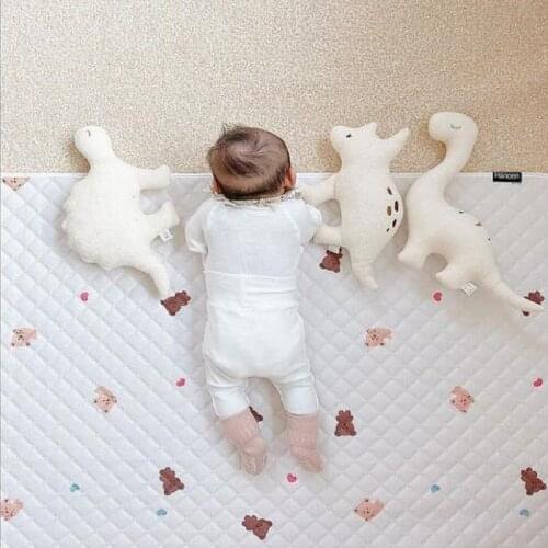 Cartoon Dinosaur Baby Toys Plush Doll Sffued Plush Animals Toys Baby Comforter Toys Sleeping Mate Infant Photography Props