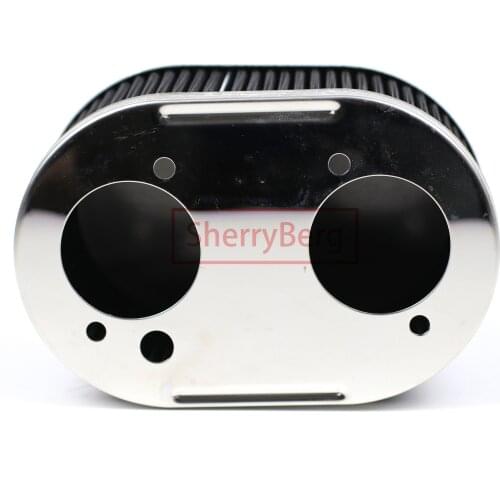 SherryBerg NEW AIR FILTER KIT FAJS CARB Carby FOR Solex EMPI WEBER DCOE & DELLORTO DHLA Carburador CLEANER (89MM) Carburettor