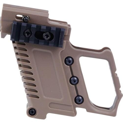 New Outdoor Tactical Airsoft Pistol Carbine Kit Glock Mount for CS G17 18 19 Gun Accessories load-on Equipment