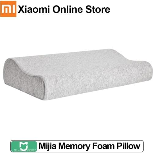 Xiaomi Mijia Neck Memory Foam Pillow Neck Protection Pillow 4 Seasons Usable Internal External Antibacterial Pillow