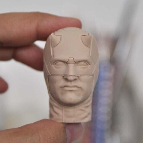 Blank Hot 1/6 Scale Matt Murdock Head Sculpt Unpainted Fit 12" Figure