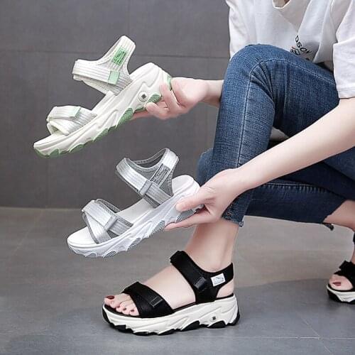 2021 New Summer Women Sandals Soft Ladies Comfortable Flat Woman Open Toe Beach Shoes Woman Footwear Sandalias Femmes