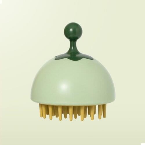 Silicone Hair Scalp Massager Shampoo Brush Handheld Airbag Comb Manual Shower Scrubber Exfoliator Bath Spa Washing Tool