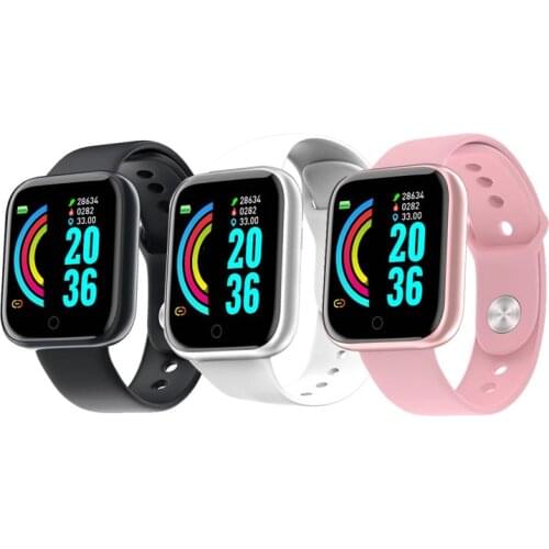 New Version D20/Y68 Smart Watch MenS And WomenS Watches Bluetooth Sports Fitness Smart Heart Rate Monitor Blood Pressure Watch