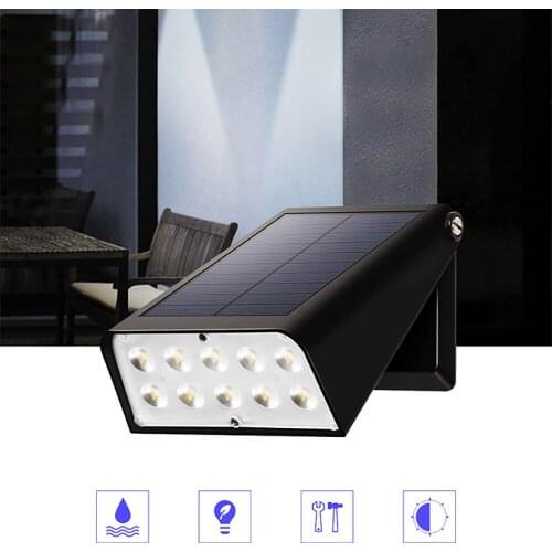Solar Light Outdoor Solar Lamp Motion Sensor Solar Powered Sunlight Street Lights for Garden Decoration