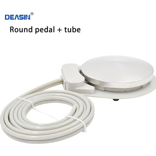 Dental Foot Control Pedal B2 Standard Unit Pneumatic SWITCH 2-hole WITH Tube dental chair accessory