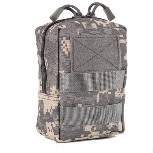 Tactical 600D Outdoor Waist Bag Multi Tool Molle Pouch Tool Zipper Waist Pack Hunting Accessory Durable Belt Pouch Bag