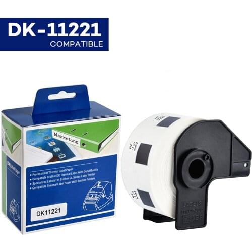 Yance DK-11221 Compatible Brother thermal printer DK label DK 1221 Die-Cut Standard Address Labels for QL570 QL700 label maker