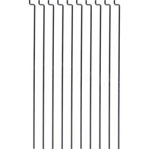 Z Style Pushrod D1.2x120mm / 140mm / 160mm / 180mm Steel Wire Pull Link Accessories for RC Airplane