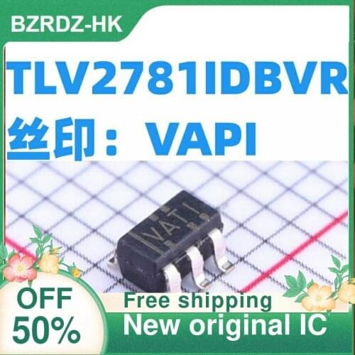 2-10PCS/lot TLV2781IDBVR SOT23-5 VAPI New original IC