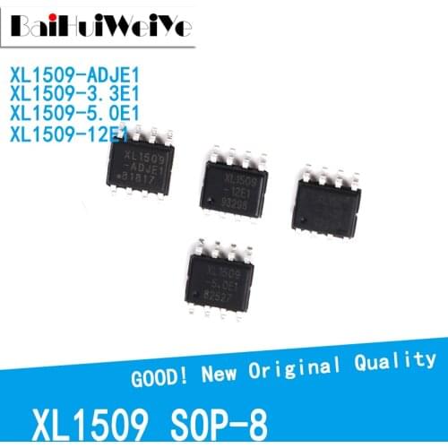 10PCS/LOT XL1509 SOP-8 XL1509-5.0E1 XL1509-3.3E1 XL1509-12E1 XL1509-ADJE1 -5.0 -3.3 -12 ADJ SOP8 SMD New and Original IC Chipset