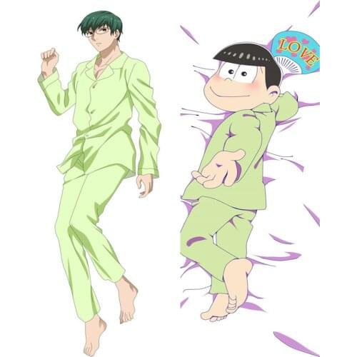 2017 update Japanese Anime Otaku Man Dakimakura Osomatsu-san Dakimakura body pillowcase Hugging Body throw Pillow Case cover