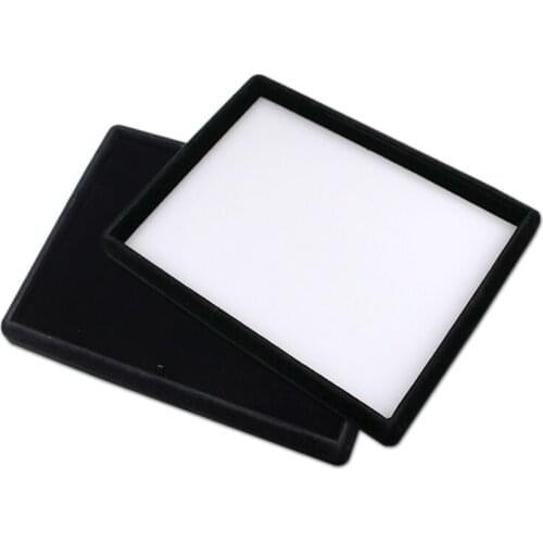 801713 Mingtai wooden frame series display tray (flat/Black + White panel)