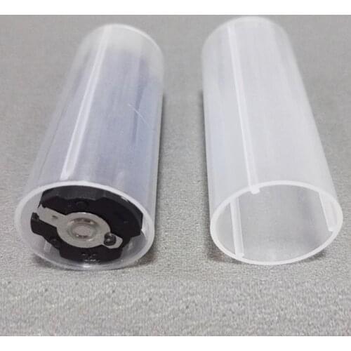 2pcs 18650 adapter for batteries holder converter Case 61.5*26mm battery tube holder Adaptor Converter adapter for 18650 battery