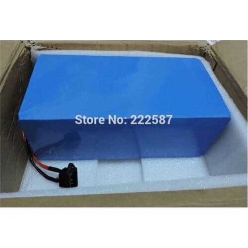 Super Power 7200W Electric Bike Battery 72V 40Ah with 100A BMS 5A Charger for Panasonic LG 3.7V 18650 cell