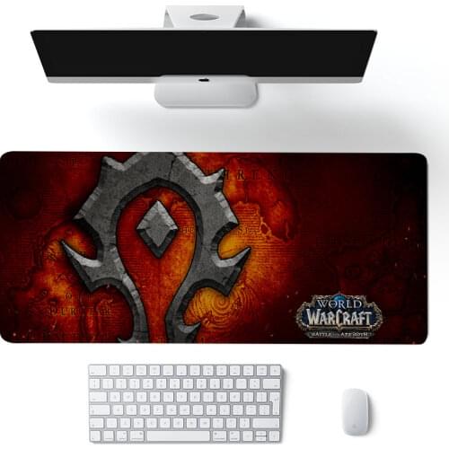 Large Gaming Mouse pad Mat for World of Warcraft Mouse Pad Dragon Gamer Computer PC Desk Pad for Laptop Locking Edge mouse pad