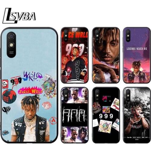 Rap Juice Wrld And Hip Hop for Xiaomi Redmi 10X Pro 9C 9A 9T 9 GO K40 K30 Ultra K20 8 7 S2 6 5 4X Pro Soft Black Phone Case