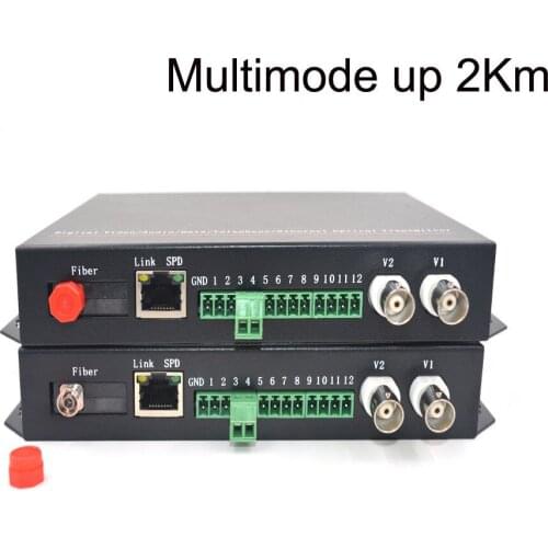 JYTTEK Multimode up 2Km - Video/Ethernet/RS485 Data Fiber optic media converters