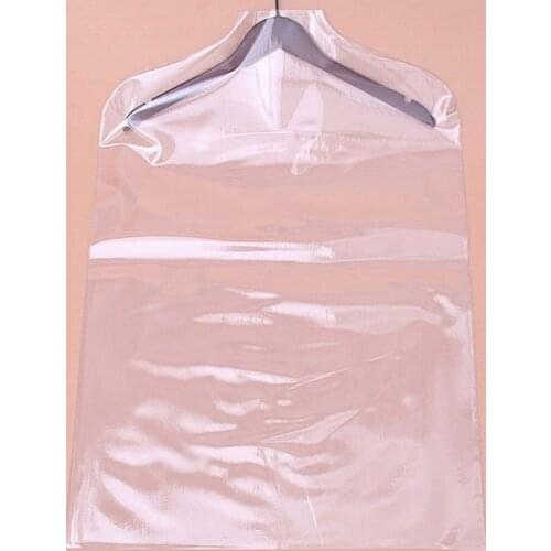 Pack of 5pcs Clear PVC Covers for Clothes Garment Coat Jacket Shirt Suit Dust Moisture Proof Protection Case FC61
