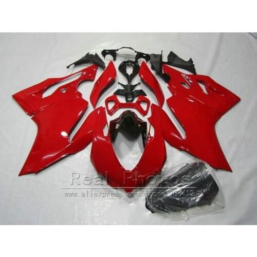 Injection molding fairing kit for Ducati 1199 2012 2013 dark red black motorcycle fairings set 1199 12 13 HR60