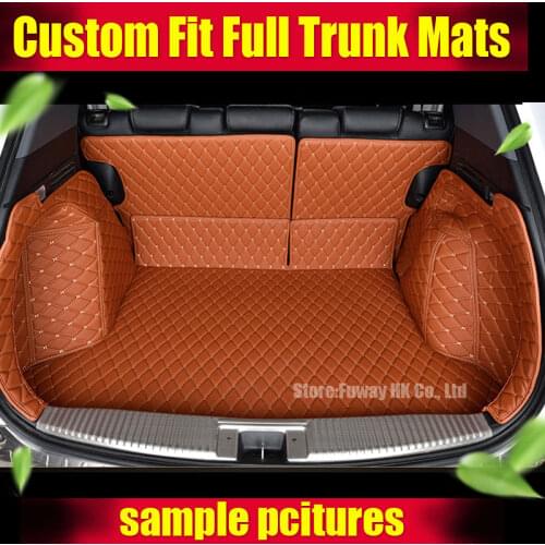 For Hyundai ix25 Creta Cargo Liner car trunk mat carpet interior Floor Mats leather pad car-styling products accessory 2015-17