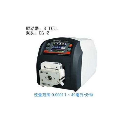 BT101L DG6-2 Intelligent peristaltic pump Precise Flow Control Water Liquid Industry Laboratory Pump 0.00011-20 ml/min