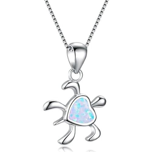 Fashion Turtle Pendant Necklace Bohemian Cute Animal Statement Necklace for Women Jewelry Accessories Girl Gift