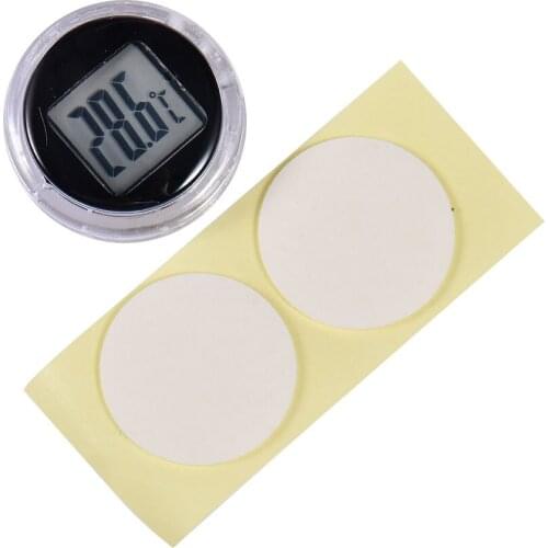 Motorcycle Meter Waterproof Durable Motorcycle Digital Thermometer Clock Motorbike Interior Watches Instrument Accessories