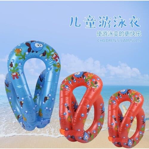 Inflatable Swimming Floating Arm Rings Pool Toys Children Water Toys Swimming Laps Baby Float Circle Kids Adults Life Vest